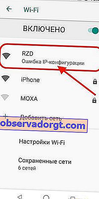Internet i russiske jernbaner fungerer ikke