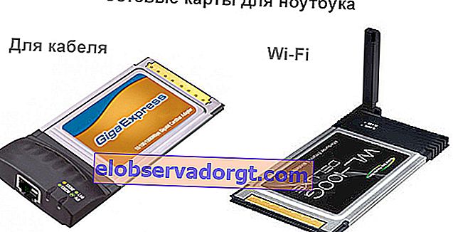 innebygde nettverkskort for bærbar PC