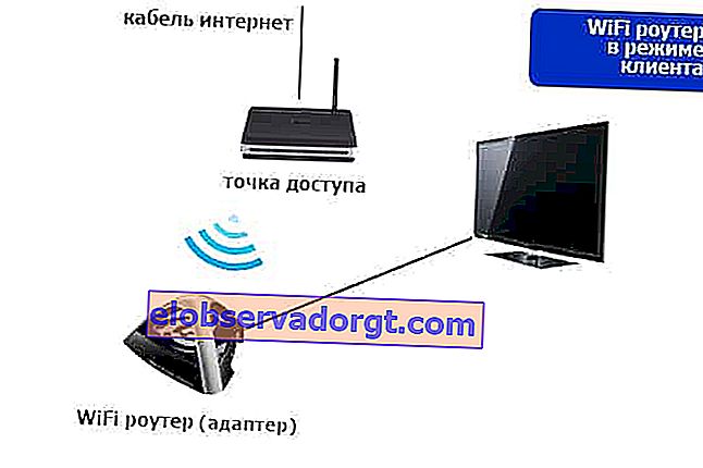 Router-Client oder LAN-Adapter