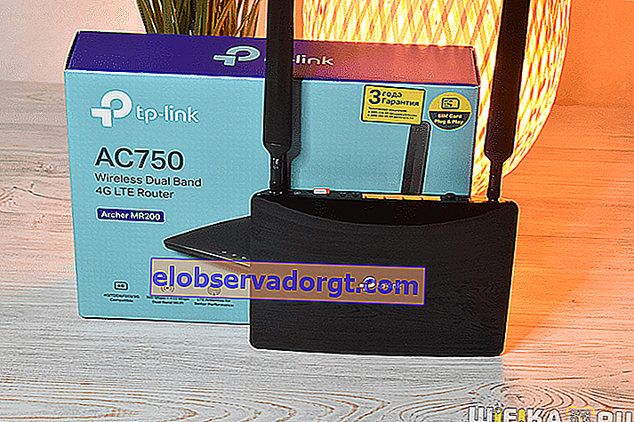 Enrutador wifi 4g TP-Link Archer MR200