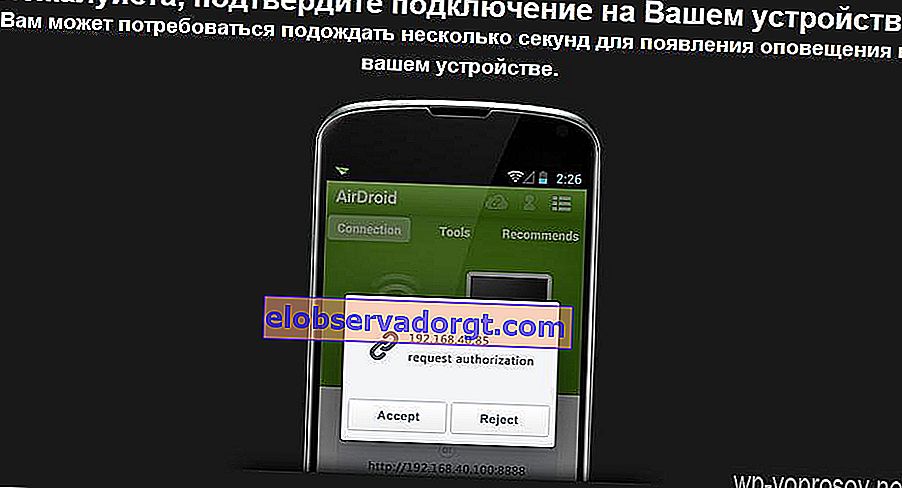 telecomandă Android