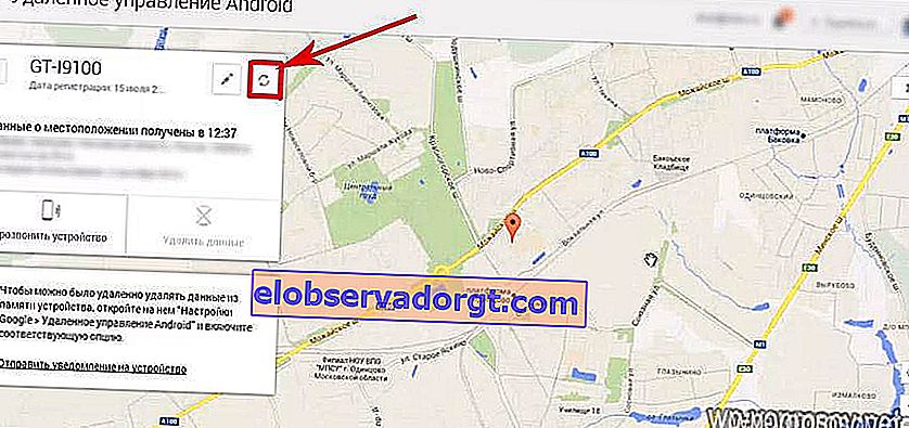 lokacija telefona na google map