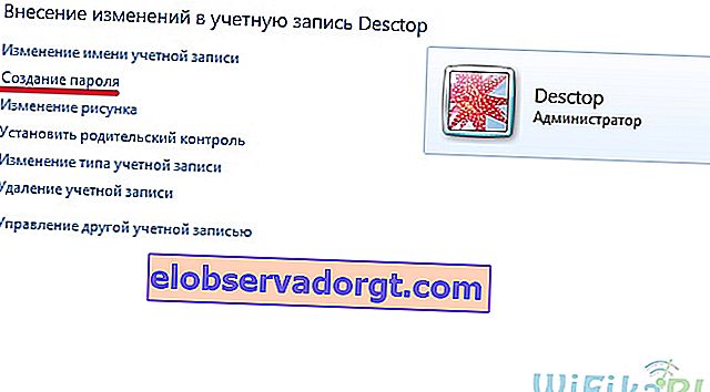 Používateľské heslo na pripojenie k pracovnej ploche