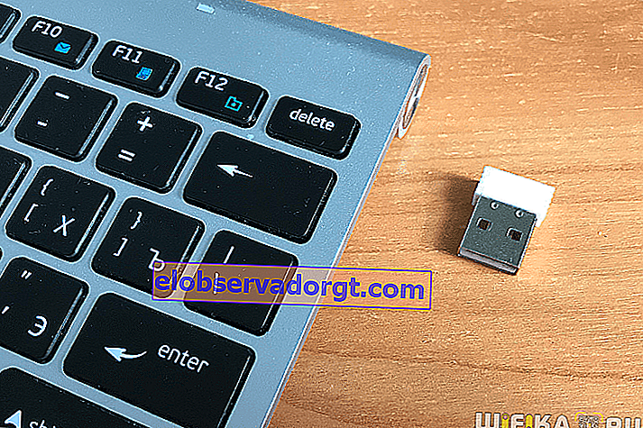 USB-Adapter von der Tastatur