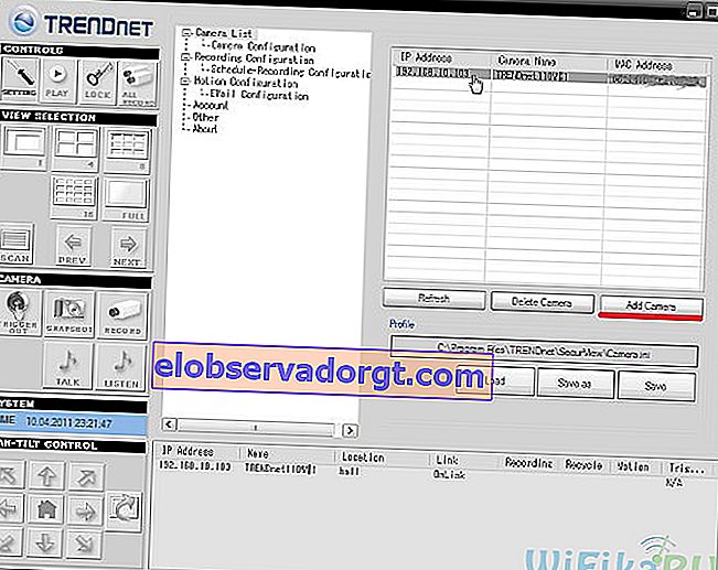Trendnet Securview IP-Kamera-Software