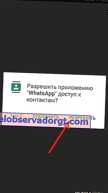 dostop do WhatsApp stikov