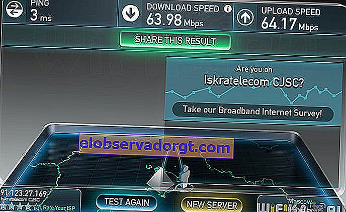 internet prek kabla
