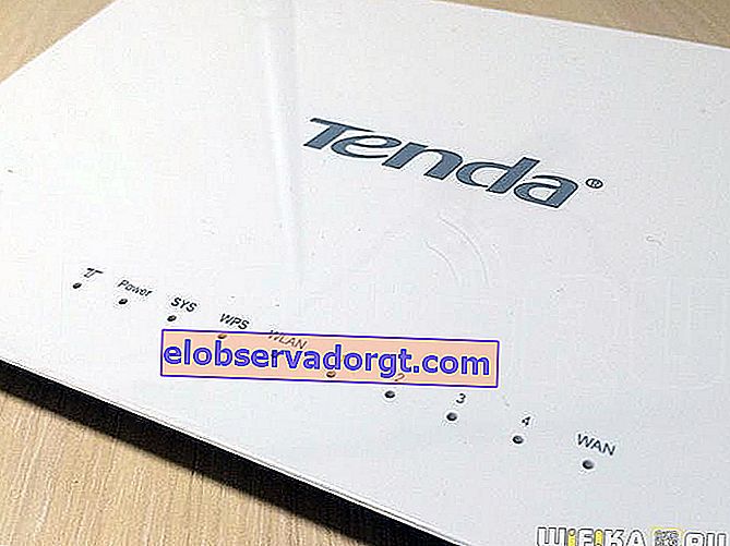 Tenda F300 Frontplatte